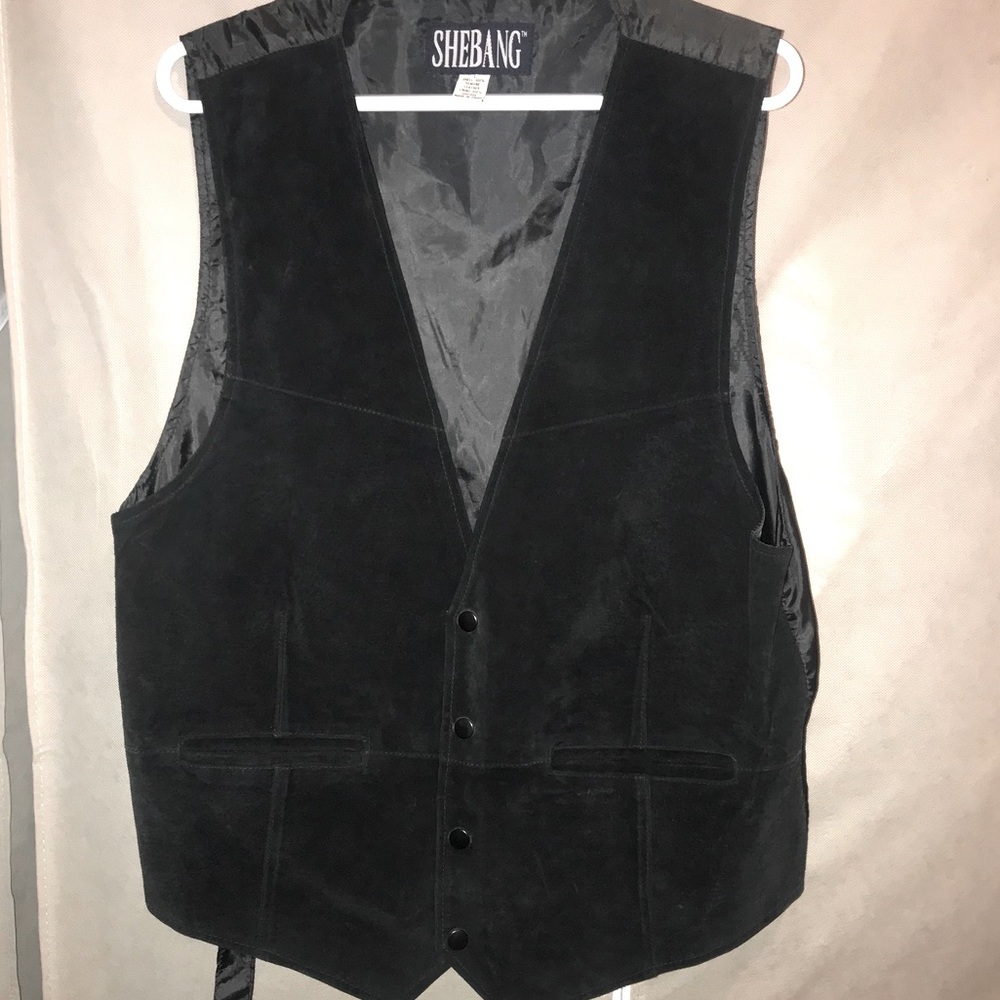 Shebang Women’s Leather Vest